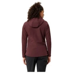 Vaude - Women's Elope Stormfleece Hoody - Softshell Jacket -Bergfreunde vaude womens elope stormfleece hoody softshell jacket detail 4