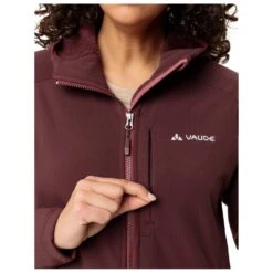 Vaude - Women's Elope Stormfleece Hoody - Softshell Jacket -Bergfreunde vaude womens elope stormfleece hoody softshell jacket detail 6