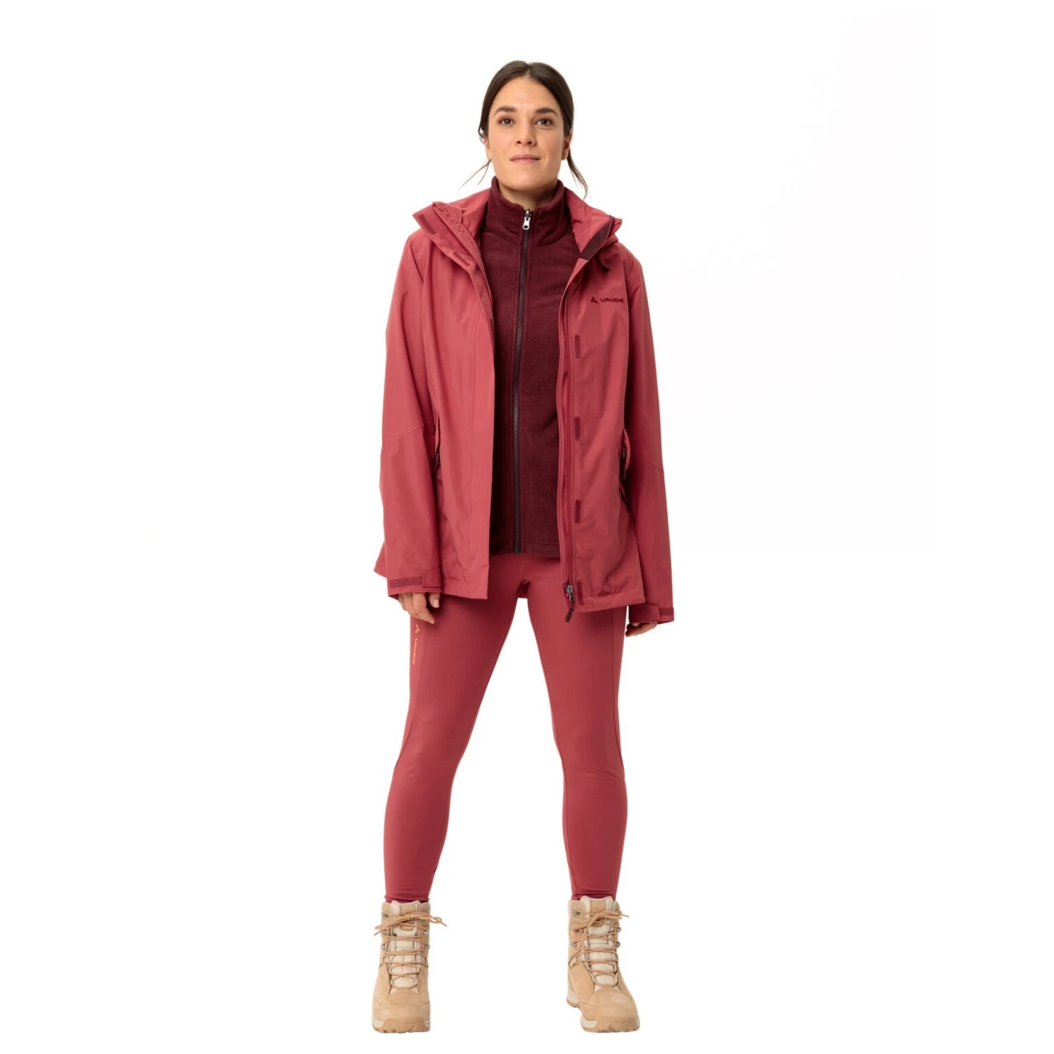 Vaude - Women's Rosemoor 3in1 Jacket II - 3-in-1 Jacket 13 Vaude - Women's Rosemoor 3in1 Jacket II - 3-in-1 Jacket - Image 11