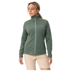 Vaude - Women's Skomer Hiking SC Jacket - Fleece Jacket -Bergfreunde vaude womens skomer hiking sc jacket fleece jacket detail 3