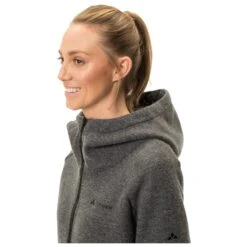Vaude - Women's Tinshan Coat III - Wool Jacket -Bergfreunde vaude womens tinshan coat iii wool jacket detail 5
